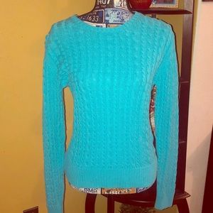 Turquoise GAP knitted sweater